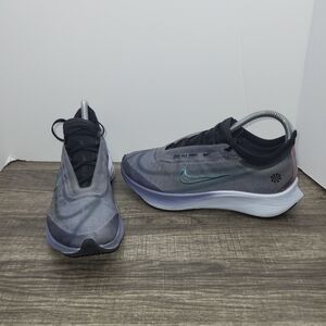 Nike Womens Zoom Fly 3 CQ4483-500 Gray Running Shoes Sneakers Size 7.5